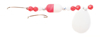 CT0185 - cuillère tournante blanche et rouge